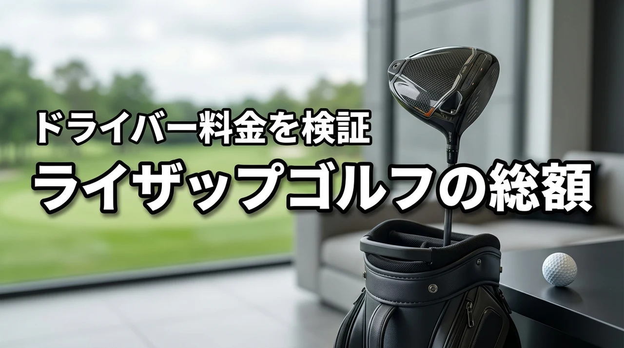 ライザップゴルフのドライバー料金は高い？受講料とクラブ代の総額から投資価値を判断
