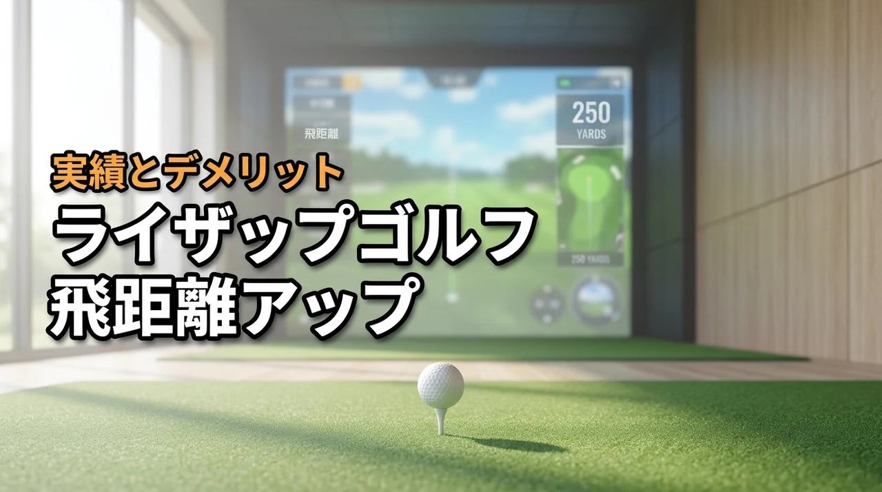 ライザップゴルフで飛距離アップは本当にできる？入会前に知るべき実績とデメリット
