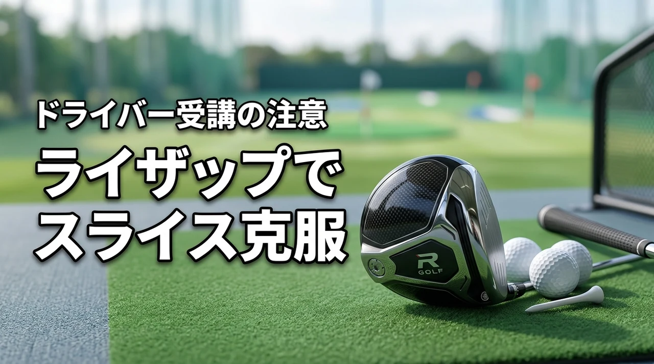 ライザップゴルフでドライバーのスライスは直る？実際の効果と受講前の注意点