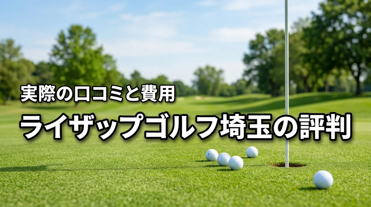 ライザップのゴルフは埼玉で評判悪い？大宮・南越谷店の口コミと費用を公開