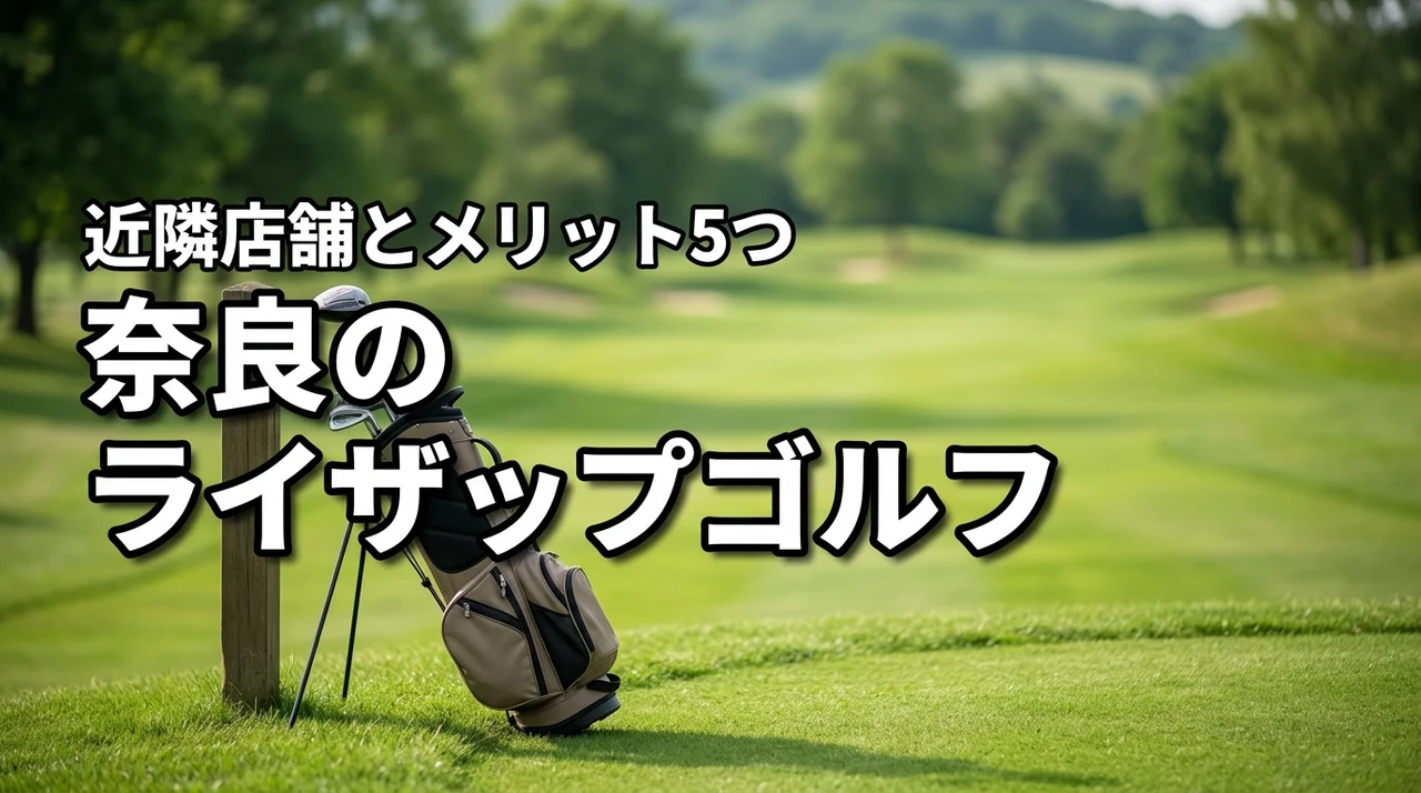 ライザップ ゴルフは奈良にある？メリット5つと通いやすい近隣店舗を比較解説