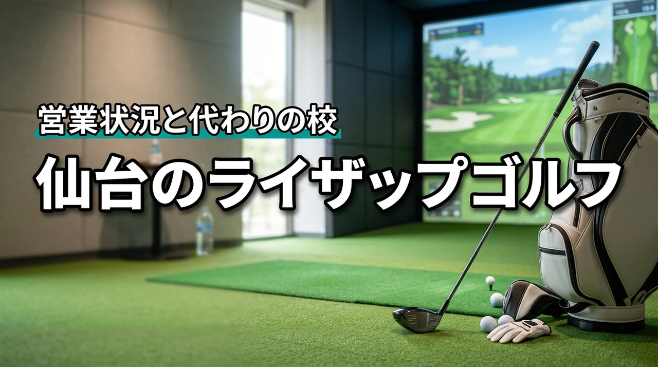 ライザップゴルフは仙台にある？今の営業状況や代わりになるスクールを詳しく紹介