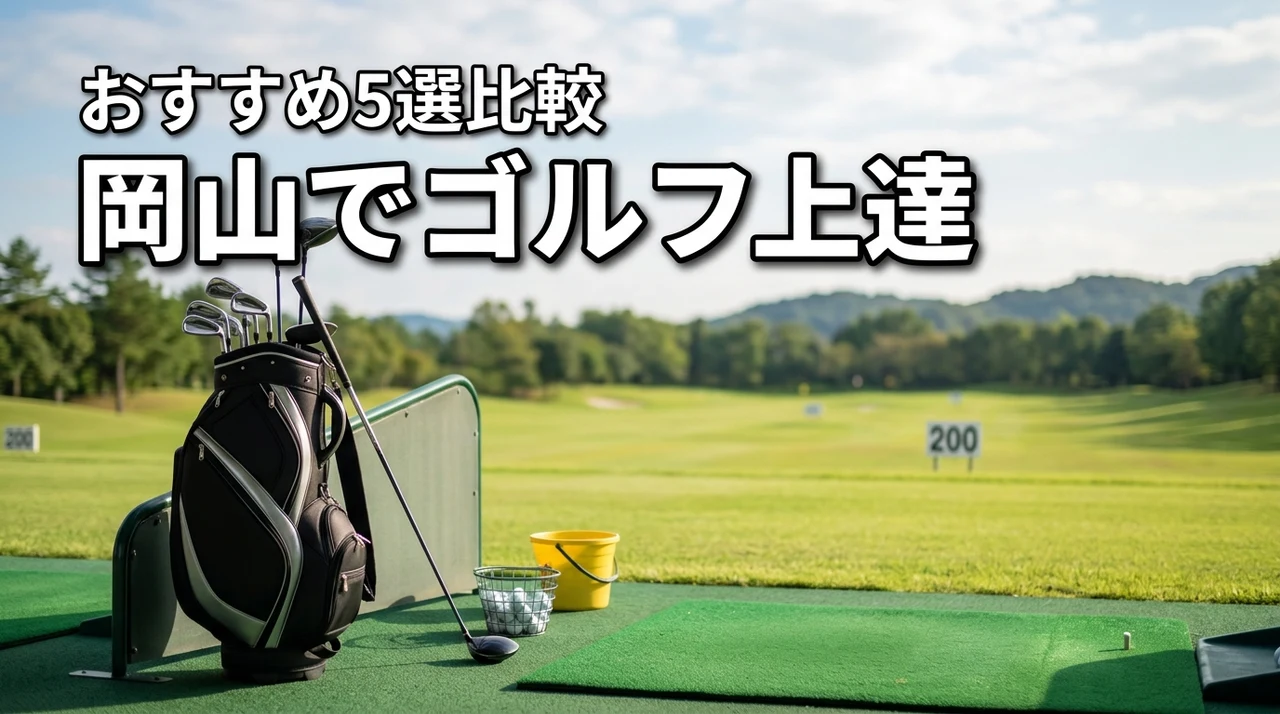 ライザップ ゴルフは岡山にある？おすすめのマンツーマンレッスン5選を比較